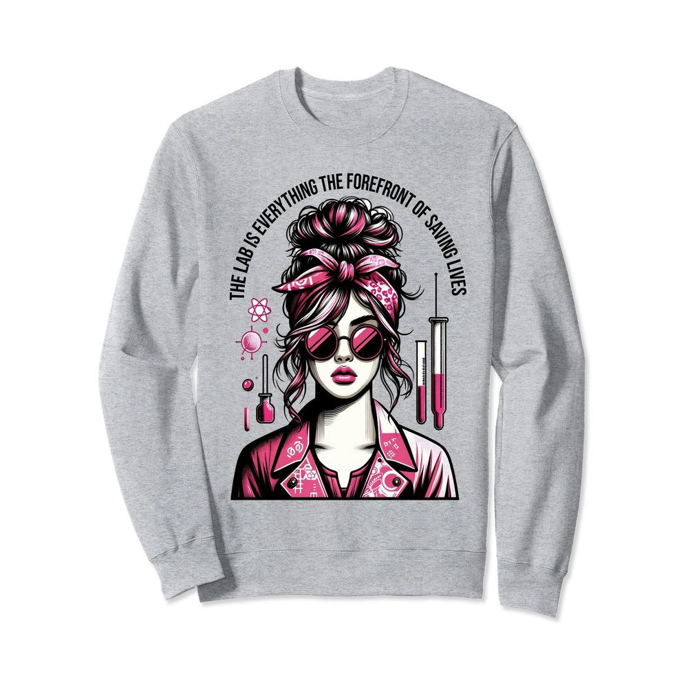 The Lab Is Everything The Forefront Of Saving Lives Lab Week Sweatshirt