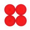 WHAMVOX 8pcs Red Air Hockey Pucks Sliders for Game Tables Replacement for Goalies and Accessories for Competitive Play and Game Rooms view 1