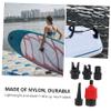 BESPORTBLE 5pcs Kayak Pump Adapters Set Multi-Style Rubber Boat Adapting Tools for Inflatable Kayaks Lightweight High Flexibility for Air Pumping and Maintenance view 4