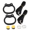 BESPORTBLE Boy Girl's Fitness Pull-up Rings Durable Indoor Exercise Equipment for Boy Girl Rings with Hand Tape and Strap for Strength Training and Home Gym Activities view 1