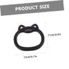 BESPORTBLE Boy Girl's Fitness Pull-up Rings Durable Indoor Exercise Equipment for Boy Girl Rings with Hand Tape and Strap for Strength Training and Home Gym Activities view 3