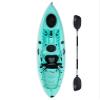 Brooklyn 11.0 Single Sit-On-Top Kayak with Paddle & Padded Seat by BKC  Stable Fishing & Recreation Kayak, 420 lb Capacity, Dry Storage Hatches, Lightweight 58 lb Design (Teal) view 1