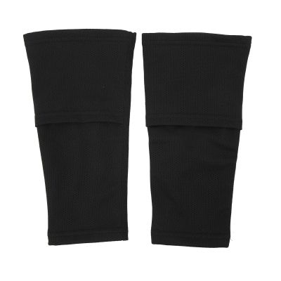 Football Shin Guard Socks Sleeves, 1 Pair Breathable Soccer Shin Guard Socks Pocket Shin Guard Sleeves Calf Compression Socks for Running(S)