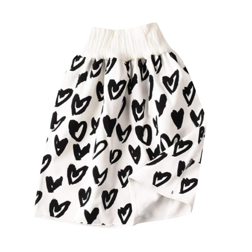 Baby Boys Girls Waterprooiaper Skirt Toddler Kids Cotton iaper Shorts Reusable Baby Training Skirt (G, 1-4 Years)