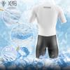 VOXCAUTQ Men's Cycling Skinsuit,Triathlon Suit Men,Trisuit for Swimming, Cycling, Running, Duathlon (Typ-2,XS) view 3