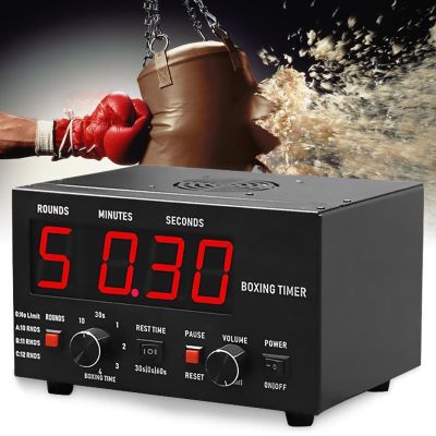STMKB Gym Timer Clock, Count Down/UP, Stopwatch, Workout Interval Timer,Digital Timer for Home Gym Garage