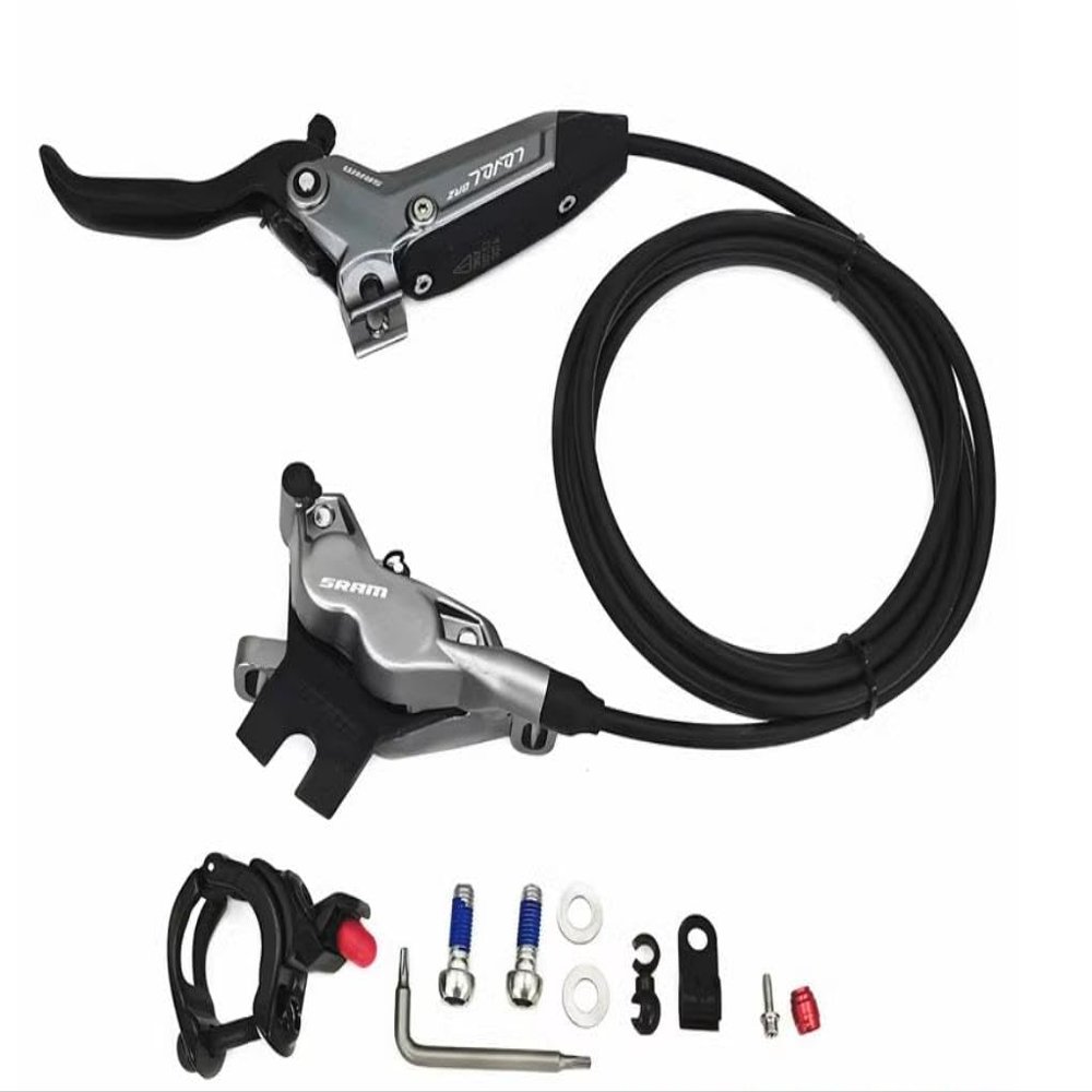 NineFit Basics Level Bronze Stealth BRZ Hydraulic disc Brake 4-Piston, one Pair Brake