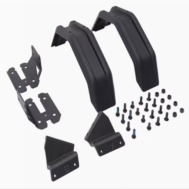 All-Metal Fender for EXWAY Atlas Pro Skateboard Dual Drive Front Wheel/Motor Wheel Mudguards Replace Accessories (Motor Wheel Fender)
