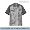 Casual Novelty Disc Golf Hawaii Shirt Custom Grey Disc Golf Basket Button Shirt Disc Golf Themed Hawaiian Shirt 3XL view 2