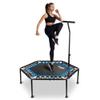 Yes4All 48-Inch Rebounder Trampoline with Adjustable Handle Bar, 350 LBS Stable & Silent Exercise Trampoline for Adults