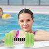 INOOMP Water Dumbbells for Aquatic Exercise Floating Dumbbell for Pool Workouts Ergonomic Aerobics Strength Training and Rehabilitation Activities view 3