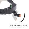 Koultona 3W LED Brightness Adjustable Ultralight Headlight with Filter and Head Hoop USB Charging Operation Headlamp view 3