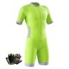 VOXCAUTQ Men's Cycling Skinsuit,Triathlon Suit Men,Trisuit for Swimming, Cycling, Running, Duathlon (Typ-6,M) view 1