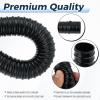Bilge Pump Hose, 1-1/8-Inch Hose Plumbing Kit, Bilge Pump Kit, Boat Bilge Pump Kit Flexible Replacement Hose, Installation Kit with Hose Clamps & Thru-Hull Fitting view 2
