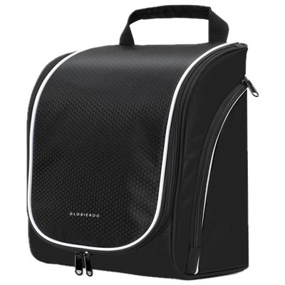 Smell Proof Shoe Cleat Bag for Travel Men - Golf Soccer Zippered Sport Shoe Carrier Bags with Ventilation & Side Pockets for Socks, Tees, Golf Balls; Golf Accessories Fathers Dad Day Gifts for Men
