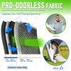 Smell Proof Shoe Cleat Bag for Travel Men - Golf Soccer Zippered Sport Shoe Carrier Bags with Ventilation & Side Pockets for Socks, Tees, Golf Balls; Golf Accessories Fathers Dad Day Gifts for Men view 4