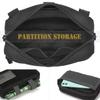 2 Pack Tactical Molle Admin Pouch with US Flag Patch and Keychain - Utility Laser Cut Tactical EDC Tool Pouch Bag Horizontal Modular Pouches Utility Tool Pouch (Black) view 3