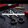 Echeson 1PC Signet Ring Fits for Spyderco Delica C11 Endura C10 C12, Custom Anodized Aluminum Back Spacer (Size : Large) view 2