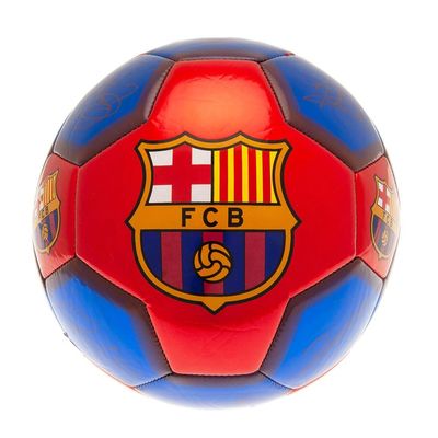 SoccerStarz Hy-Pro Official Licensed FC Barcelona Football Size 1 Metallig Signature Merchandise Barca Collection for Kids and Adults