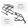 Balacoo Bike Rear Shelf Coat Hangers Bike Cargo Carrier Bike Carrier Rack Bike Luggage Carrier Rack Back Seat Rack Universal Quick Release Rack Bikes Bike Cargo Rack Folding Bike Socket, 23X13CM view 4