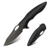 FINTISO Apollo Pocket Knife, 3.3" 14C28N Blade G10 Handle Folding Knife with Liner Lock, Small EDC Knife with Pocket Clip for Camping, Survival, Hunting, Unique Gift for Men Women view 1