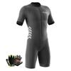 VOXCAUTQ Men's Cycling Skinsuit,Triathlon Suit Men,Trisuit for Swimming, Cycling, Running, Duathlon (Typ-1,XXS) view 1