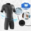 VOXCAUTQ Men's Cycling Skinsuit,Triathlon Suit Men,Trisuit for Swimming, Cycling, Running, Duathlon (Typ-1,XXS) view 2
