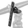 CyclingDeal Bike Bicycle Stem Mount Water Bottle Cage Adapter - Fully Adjustable for Bicycle Stem Top Cap - Premium Aluminum Alloy - for 1 Bottle Cage view 1