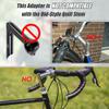 CyclingDeal Bike Bicycle Stem Mount Water Bottle Cage Adapter - Fully Adjustable for Bicycle Stem Top Cap - Premium Aluminum Alloy - for 1 Bottle Cage view 2