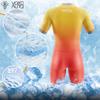 VOXCAUTQ Men's Cycling Skinsuit,Triathlon Suit Men,Trisuit for Swimming, Cycling, Running, Duathlon (Typ-5,M) view 3