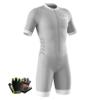 VOXCAUTQ Men's Cycling Skinsuit,Triathlon Suit Men,Trisuit for Swimming, Cycling, Running, Duathlon (Typ-4,5XL) view 1
