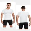 Niksa Men's Compression Shirts, Short Sleeve Athletic Compression Tops Dry Workout T Shirt, Rash Guard Base Layer Undershirt view 2