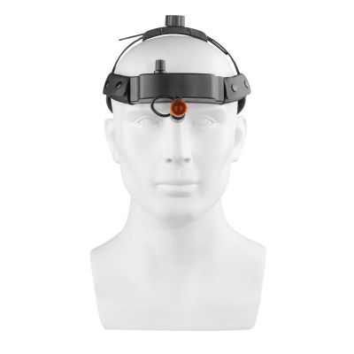 Koultona 3W LED Ultralight Headlight with Filter and Head Hoop USB Charging Operation Headlamp Brightness Adjustable, Black