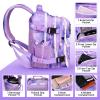Boomistry 15L Mini Tactical Backpack Small Tactical Backpack for Women, Military Backpack for Gym, Hiking, Daily (Purple Nebula-15L) view 3