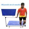 ZFUCMAYL Foldable Table Tennis Baffles,Table Tennis Court Fence Surround Baffles,Obstacles Around Table Tennis Courts for Stadiums and Schools (Size : 140x75cm-1pcs) view 4