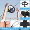Volleyball Training Equipment Aid System - Adjustable High Elasticity Volleyball Spike Trainer, Solo Spiking Hitting Serving Like a Pro Volleyball Practice Equipment Gift for Beginners & Experts view 4