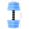 INOOMP Water Dumbbells for Aquatic Aerobics Lightweight Hand Weights for Pool Exercises Water Resistance Training Equipment for Adults for Rehabilitation and Fitness view 4