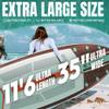 ATPROSS 11'6"x35" Inflatable Stand Up Paddle Board with Kayak Seat, Premium SUP Paddle Boards for Adults, 450lbs Extra Wide Blow up Paddle Boards for Yoga Fishing Paddle Board view 3