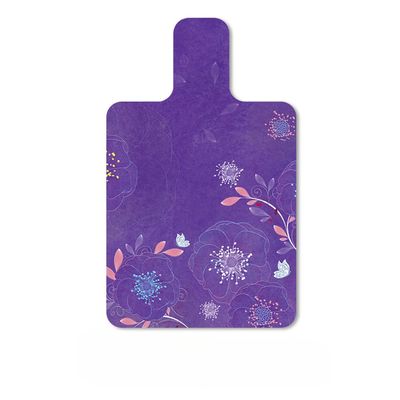 ZGSDTF Pilates Reformer Machine Mat 1.5mm Thin, Strong Fit, Sweat-Absorbent, Non-Slip, Foldable and Washable (Purple)