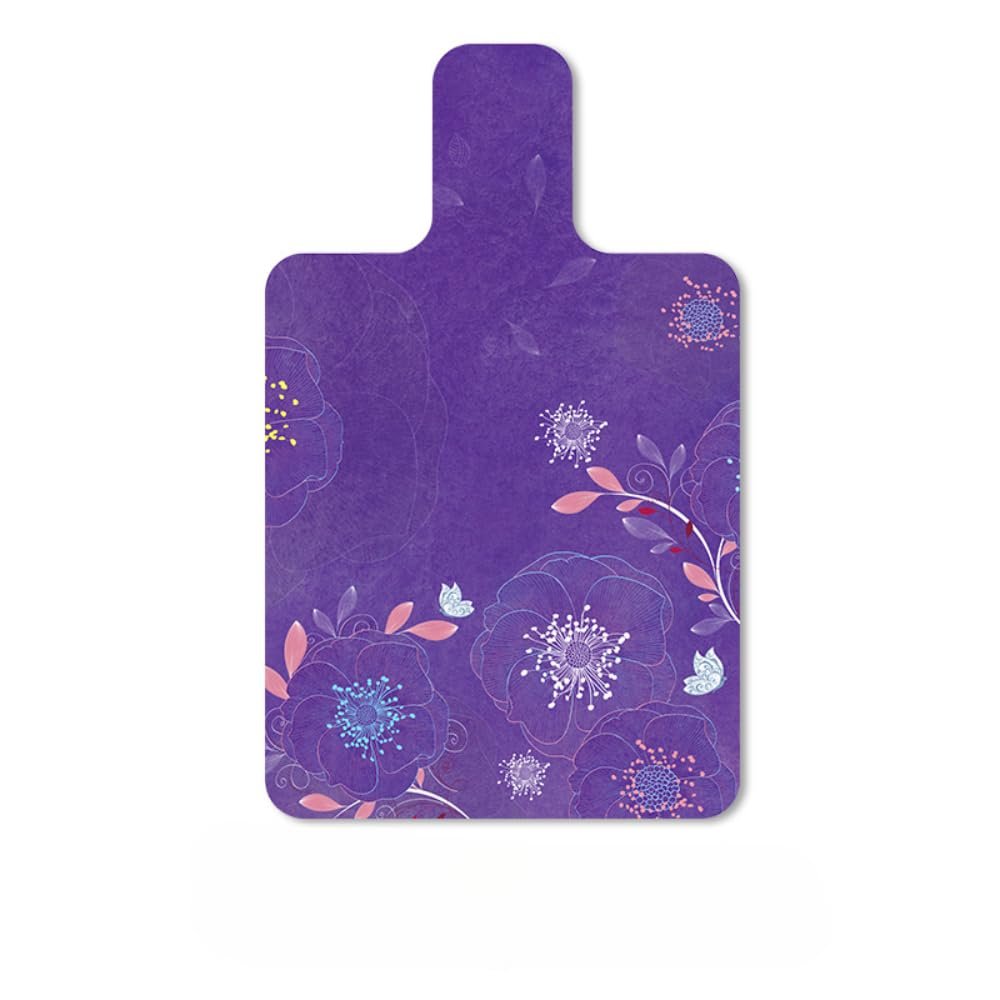 ZGSDTF Pilates Reformer Machine Mat 1.5mm Thin, Strong Fit, Sweat-Absorbent, Non-Slip, Foldable and Washable (Purple)