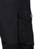 JEsilunmaMY Men's Straight-Fit Casual Cargo Pants Side Pockets Outdoor Jogger Pants Relaxed Fit Cotton Twill Hiking Pants (Black2,4X-Large) view 3