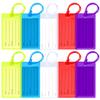 10 Pack Luggage Tags for Suitcases, Airplane Travel Essentials for Flying, International Travel Must Haves, and Luggage Accessories by Sodsay view 1