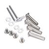OD 15/64" (6mm) Shaft Hex Socket Screw Inline Skate Wheel Roller Blades Replacement Skate Wheel Axles Repair kit w/Installation Tools (35mm/1.37in) view 1