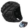 Universal Soft Shell Flag Football Helmet with Mouth Guard, 7v7 Rugby Helmet Adjustable Breathable Head Protection Scrum Cap for Youth Kids, Paired with Sports Teeth GuardsYouth Kids view 1