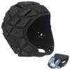 Universal Soft Shell Flag Football Helmet with Mouth Guard, 7v7 Rugby Helmet Adjustable Breathable Head Protection Scrum Cap for Youth and Adults, Paired with Sports Teeth GuardsAdults view 1