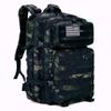 SEYATULLH 45L Military Tactical Backpack for Men & Women Bug Out Bag Assault pack Molle Daypack Hiking Trekking Rucksack(Black-cp) view 1