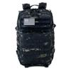 SEYATULLH 45L Military Tactical Backpack for Men & Women Bug Out Bag Assault pack Molle Daypack Hiking Trekking Rucksack(Black-cp) view 2