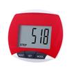SUPVOX Multifunctional Pedometer Large Display and Easy to Use Fitness Tracker for Walking and Running Sports Accessory for Men and Women Red view 1