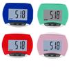 SUPVOX Multifunctional Pedometer Large Display and Easy to Use Fitness Tracker for Walking and Running Sports Accessory for Men and Women Red view 4