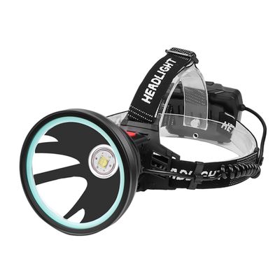 Veemoon Strong USB Headlight Sensing Technology Rechargeable Headlamp for Outdoor Activities for Camping Fishing Hiking and Night Running Includes USB Cable